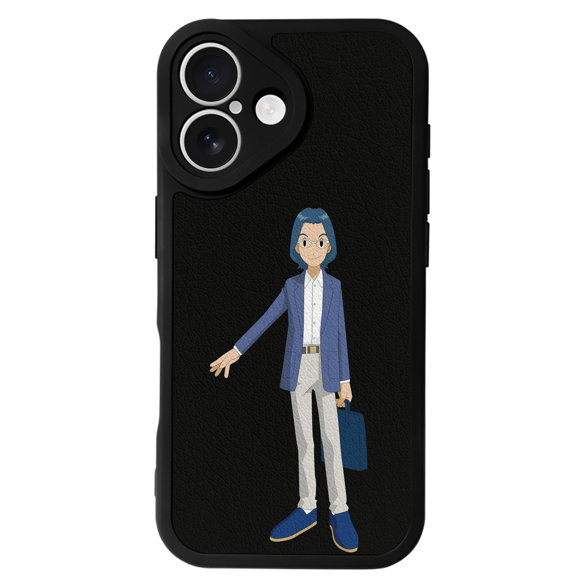 （画像用） Digimon デジタルモンスター/デジモン 【iPhone 16シリーズ対応】シリコンスマホケース（レザー調） 材質：シリコン